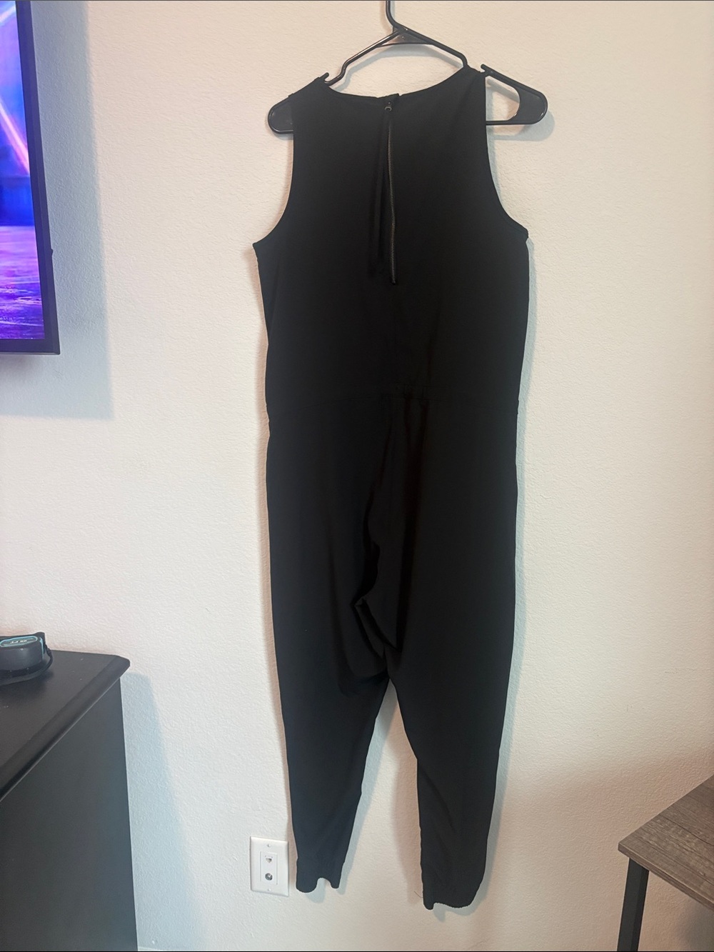 Kyodan Black Sleeveless Drawstring Jumpsuit - Picture 6 of 8